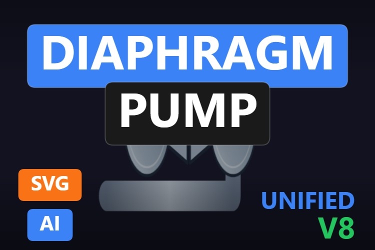 Diaphragm Pump | Dynamic SVG | WinCC Unified & V8