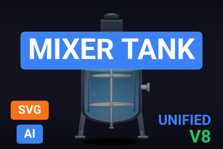 Mixer Tank | Dynamic SVG | WinCC Unified & V8