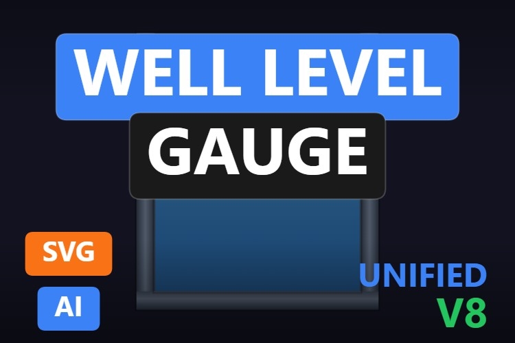 Well Level Gauge | Dynamic SVG | WinCC Unified & V8