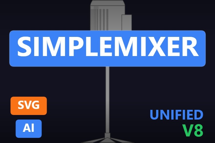 SimpleMixer | Dynamic SVG | WinCC Unified & V8