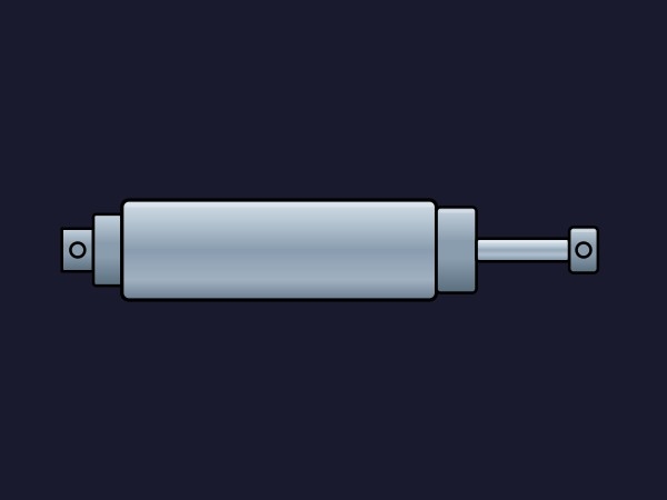 Cilindro Idraulico | Dynamic SVG | WinCC Unified e V8