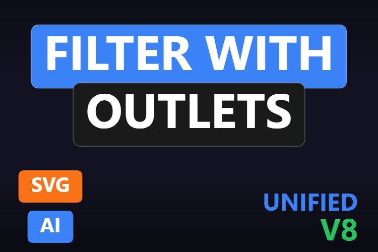 Filter with Outlets | Dynamic SVG | WinCC Unified & V8