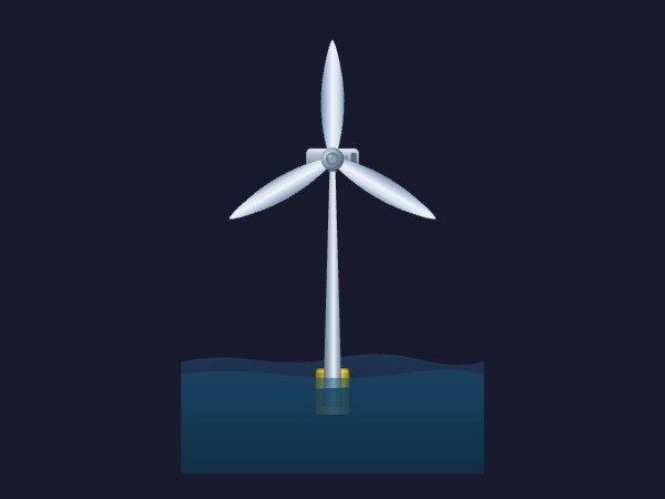 Aerogenerador marino | Dynamic SVG | WinCC Unified y V8