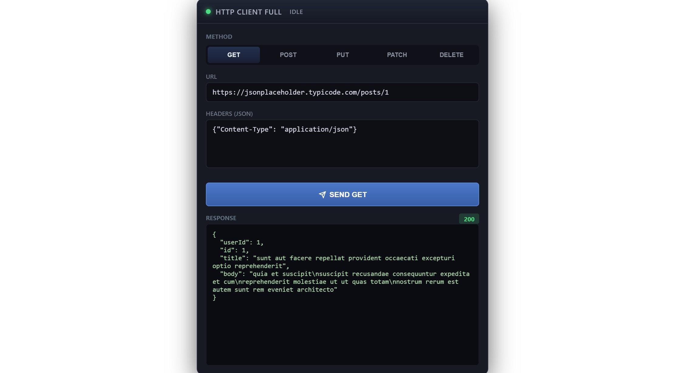 REST API Manager | Custom Web Control | WinCC Unified y V8