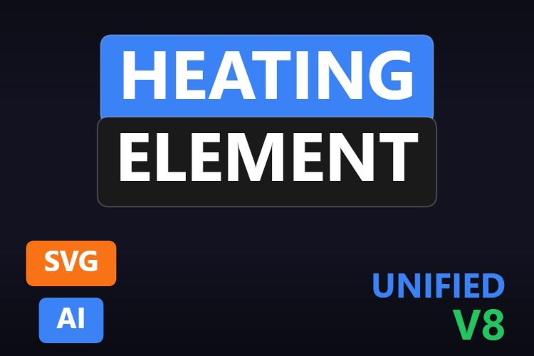 Heating Element | Dynamic SVG | WinCC Unified & V8