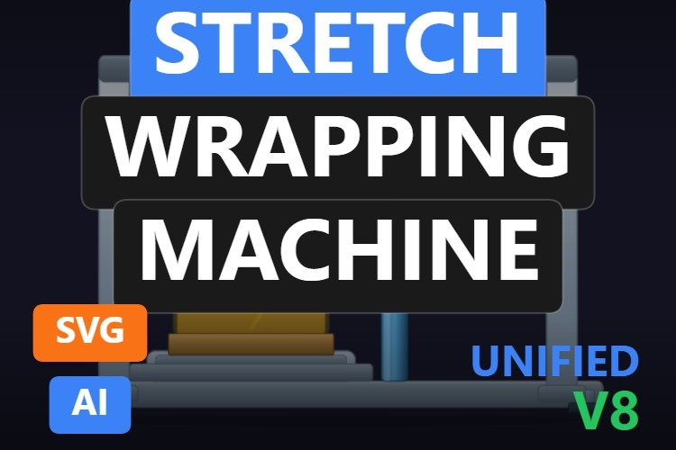 Stretch Wrapping Machine | Dynamic SVG | WinCC Unified & V8