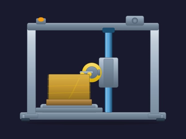 Máquina envolvedora de palés | Dynamic SVG | WinCC Unified & V8