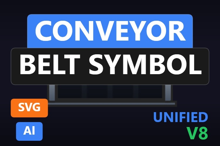 Conveyor Belt Symbol | Dynamic SVG | WinCC Unified & V8