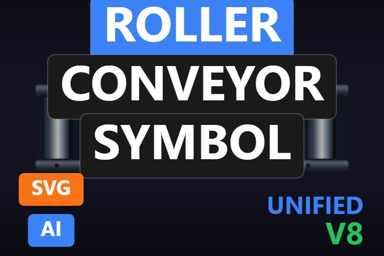 Roller Conveyor Symbol | Dynamic SVG | WinCC Unified & V8