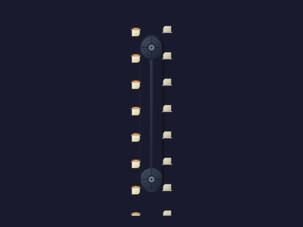 Becherwerk Innen | Dynamic SVG | WinCC Unified & V8
