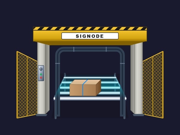 Portal de Flejado Signode | Dynamic SVG | WinCC Unified y V8