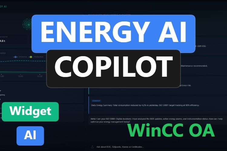 Energy AI Copilot | Web Widget | WinCC Open Architecture | oaJsApi