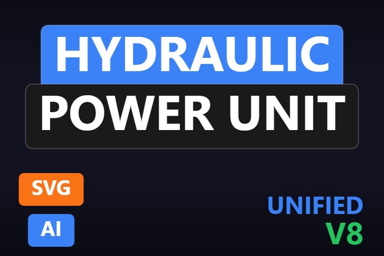 Hydraulic Power Unit | Dynamic SVG | WinCC Unified & V8