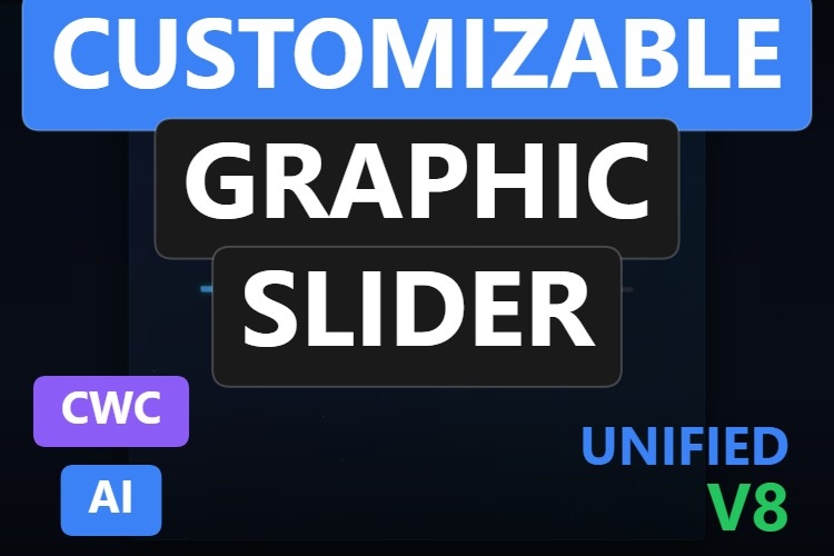 Customizable Graphic Slider | Custom Web Control | WinCC Unified & V8