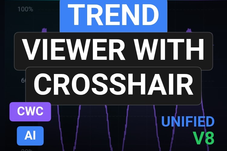 Trend Viewer with Crosshair | Custom Web Control | WinCC Unified & V8