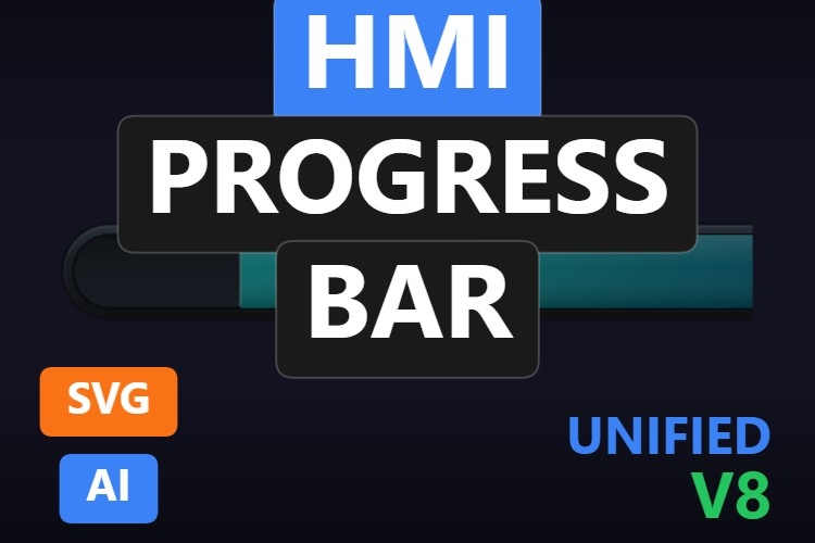 HMI Progress Bar | Dynamic SVG | WinCC Unified & V8