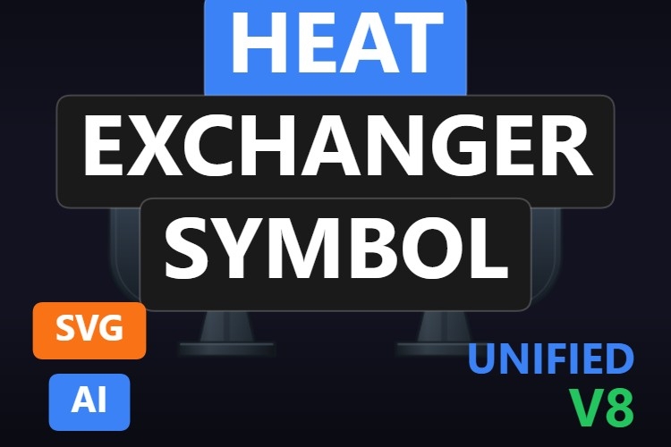 Heat Exchanger Symbol | Dynamic SVG | WinCC Unified & V8