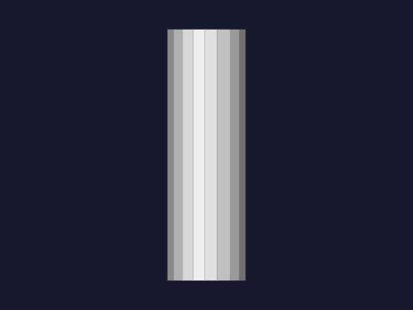 Vertical Pipe Segment | Dynamic SVG | WinCC Unified & V8