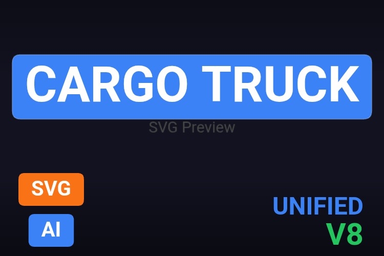 Cargo Truck | Dynamic SVG | WinCC Unified & V8