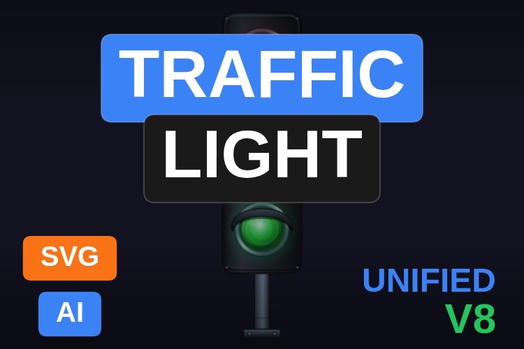 Traffic Light | Dynamic SVG | WinCC Unified & V8