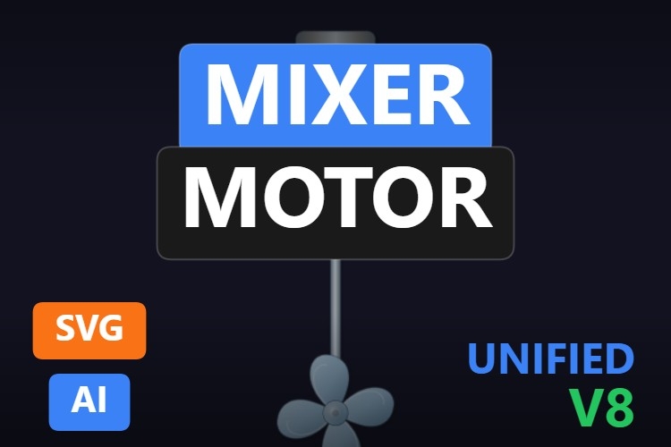 Mixer Motor | Dynamic SVG | WinCC Unified & V8