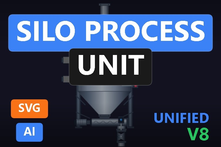Silo Process Unit | Dynamic SVG | WinCC Unified & V8