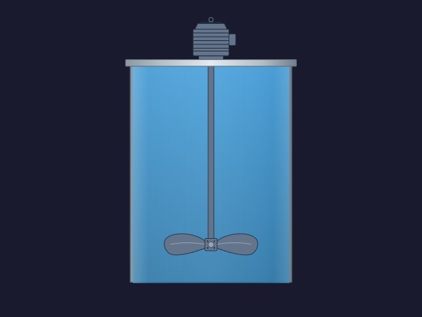 Industrial Mixer Tank | Dynamic SVG | WinCC Unified & V8
