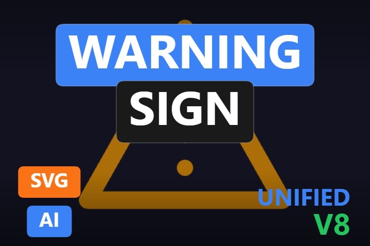 Warning Sign | Dynamic SVG | WinCC Unified & V8