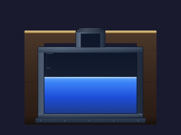 Underground Water Reservoir | Dynamic SVG | WinCC Unified & V8