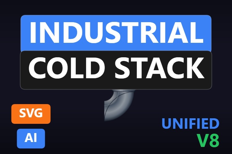 Industrial Cold Stack | Dynamic SVG | WinCC Unified & V8