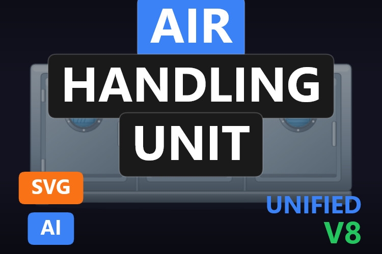 Air Handling Unit | Dynamic SVG | WinCC Unified & V8