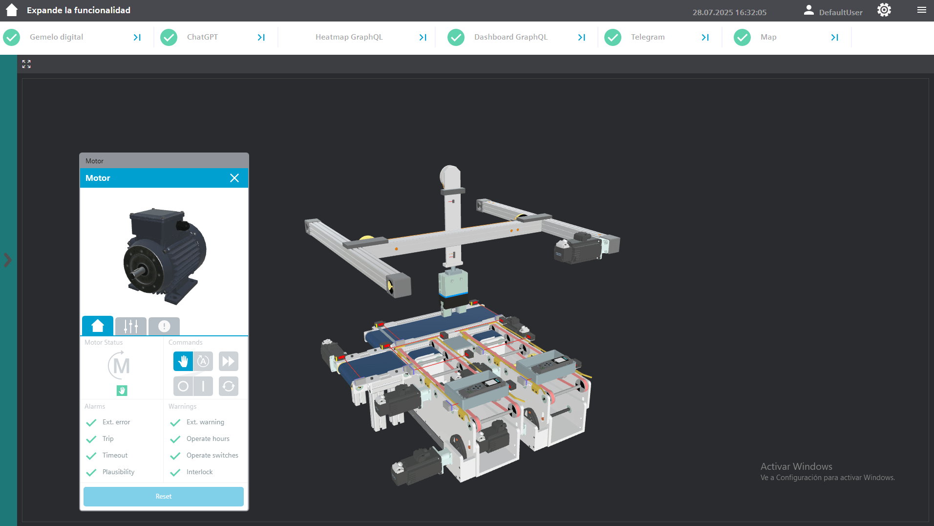 Digital Twin & 3D Viewer | Custom Web Control | WinCC Unified