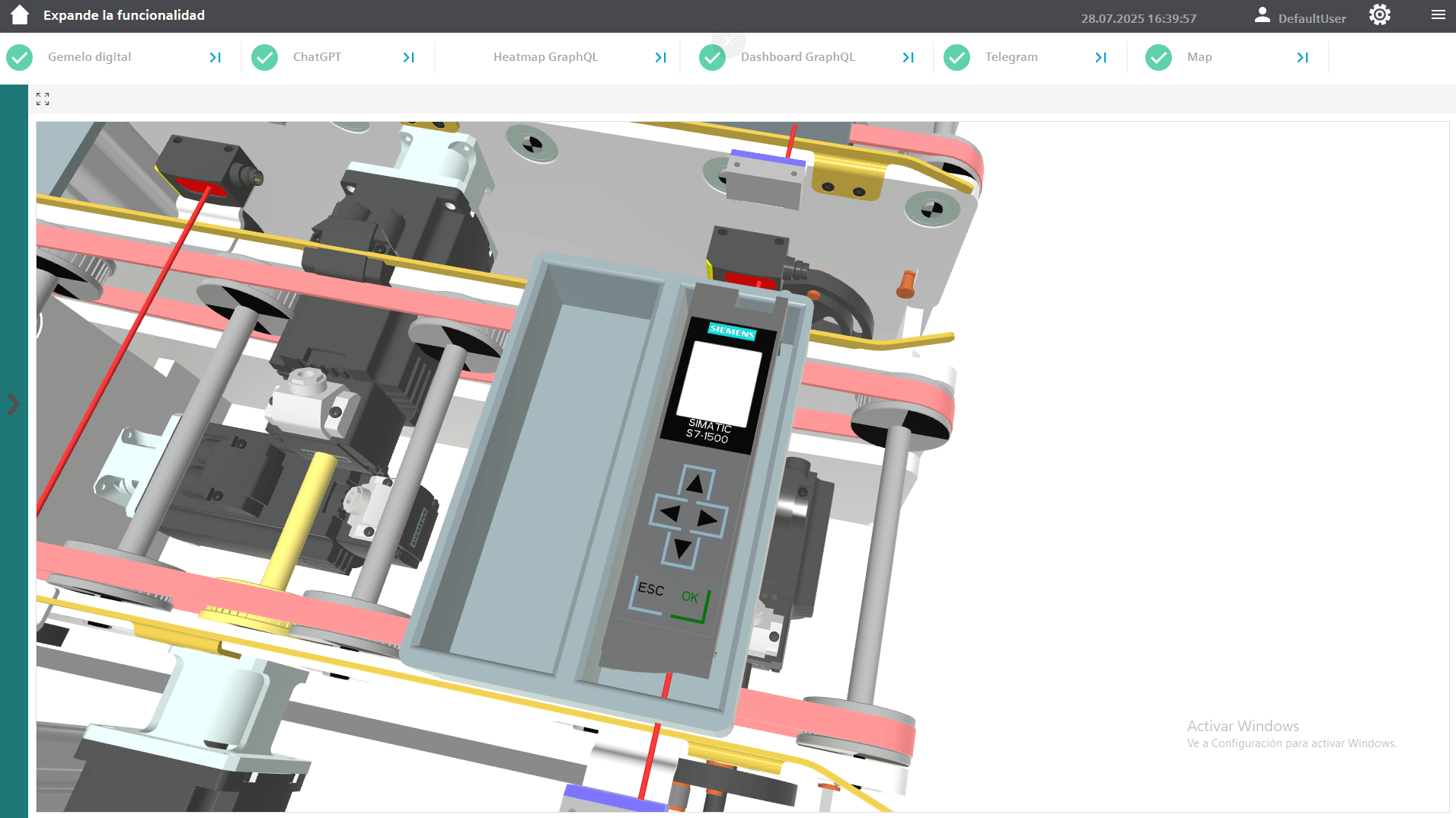 Digital Twin & 3D Viewer | Custom Web Control | WinCC Unified